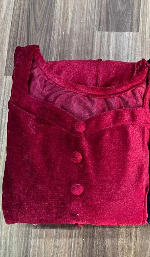 Luxurious Velvet Maxi Frock