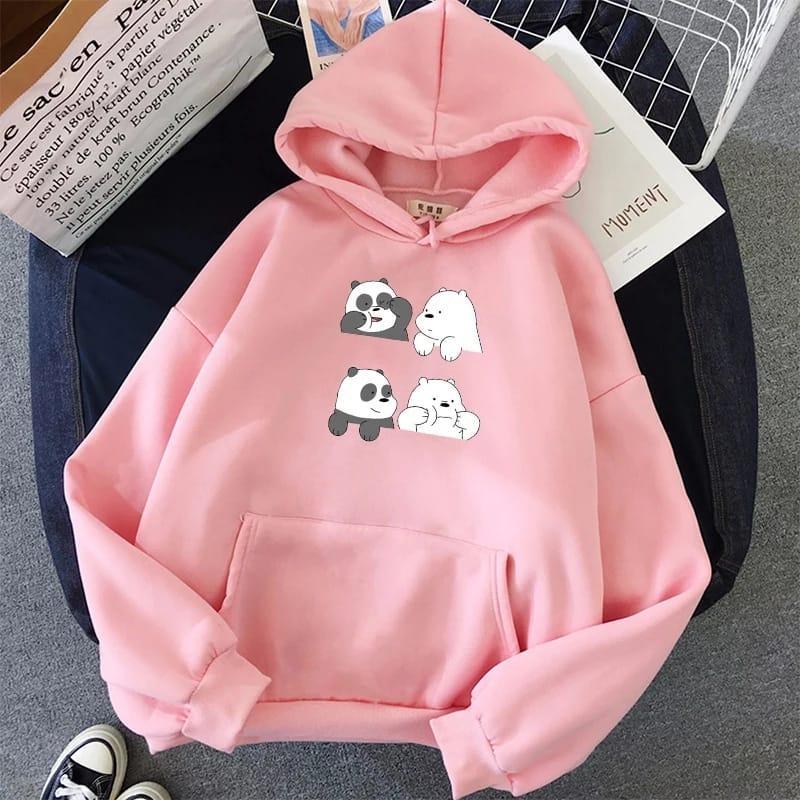 Printed Pullover Hoodie