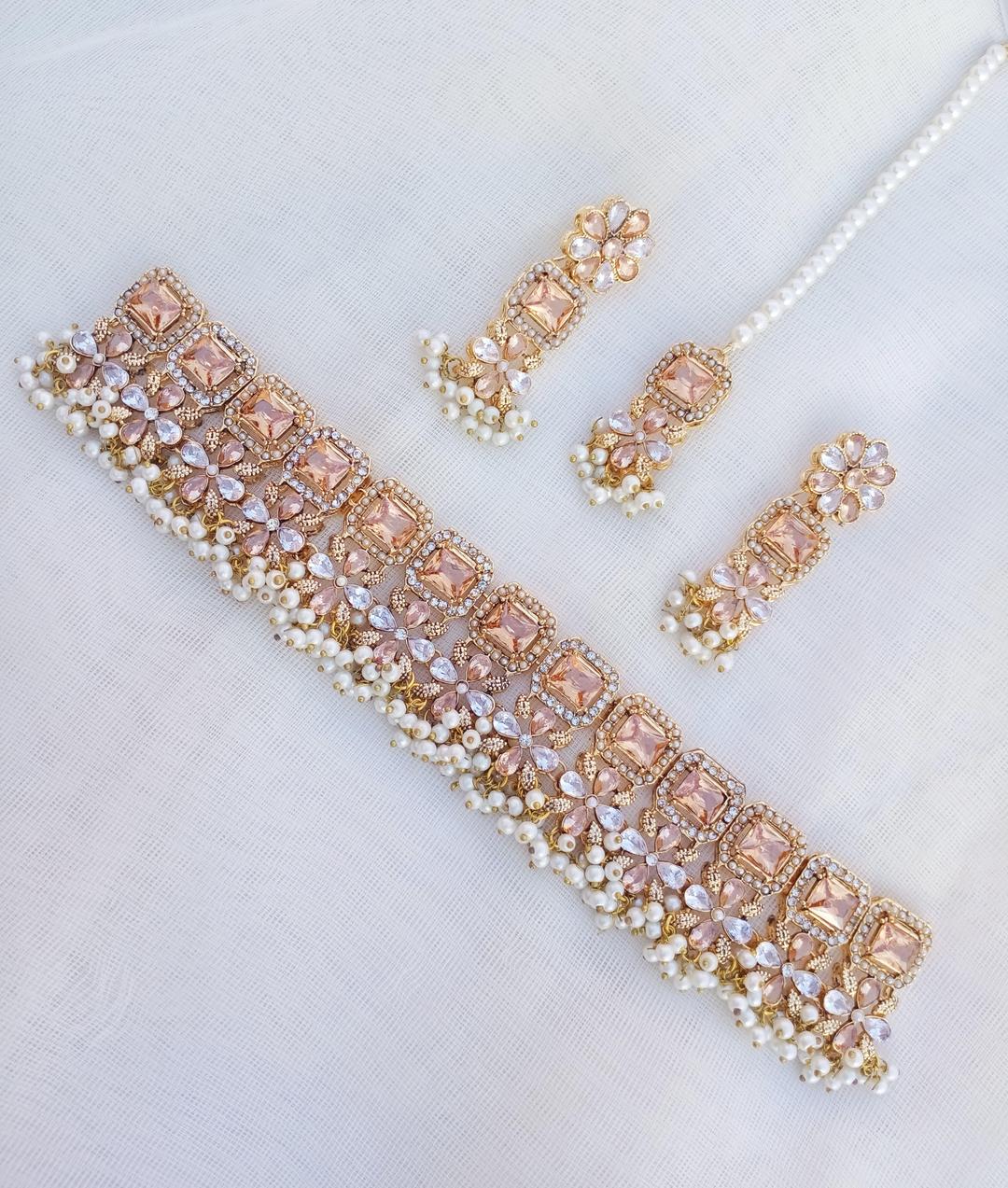 Luxury Gold Plated Bridal Set