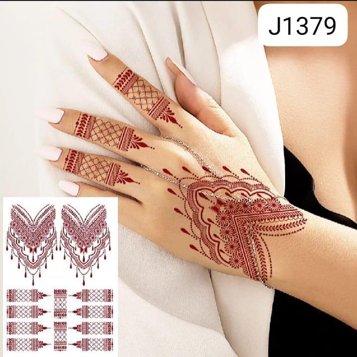 Mehndi sticker