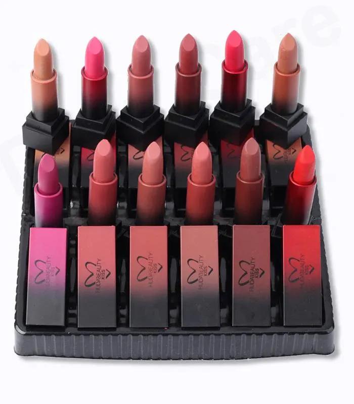 Huda beauty matte LIpstick (Pack of 12)