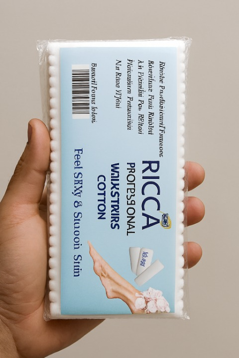 RICCA High-Quality Cotton & Non-Woven Wax Strips