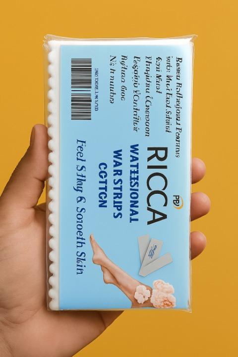 RICCA High-Quality Cotton & Non-Woven Wax Strips