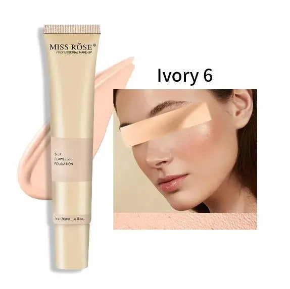 Miss Rose 3 PC Regular Deal Silk Foundation Concealer & Blender