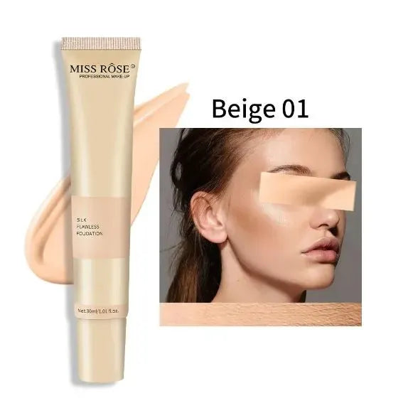 Miss Rose 3 PC Regular Deal Silk Foundation Concealer & Blender