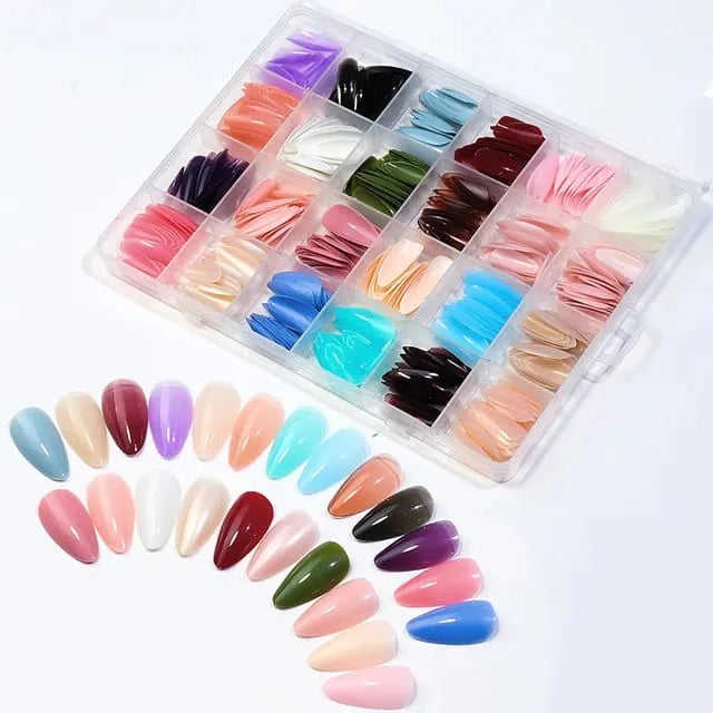 Colorful nails box