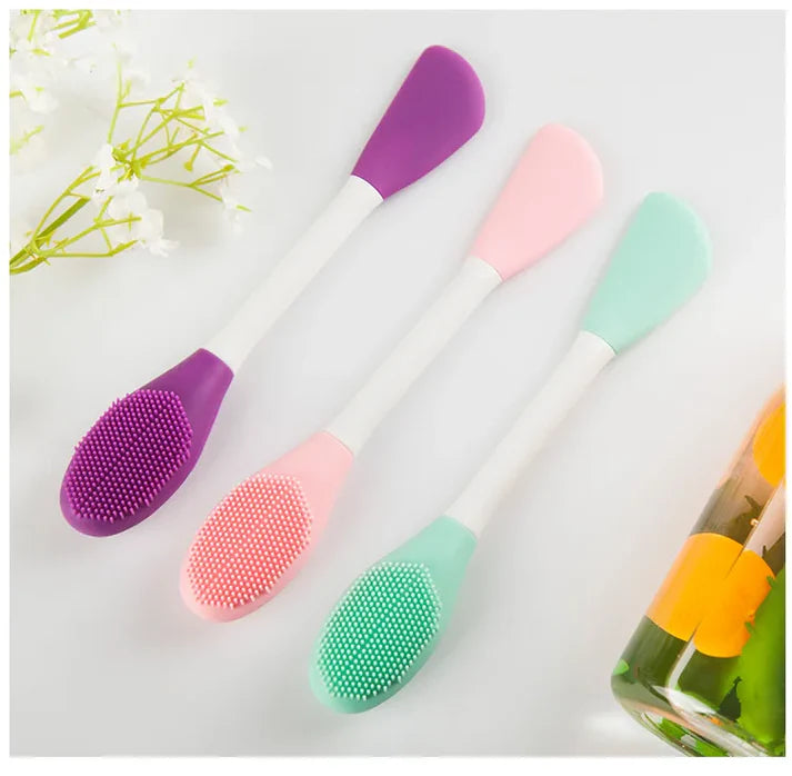 Face Scrubber and  Exfoliating Brush ( Pack of 2)