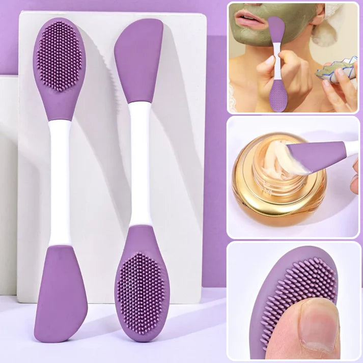 Face Scrubber and  Exfoliating Brush ( Pack of 2)