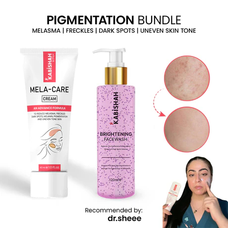Pigmentation Bundle: Face Wash and Melasma Cream Duo