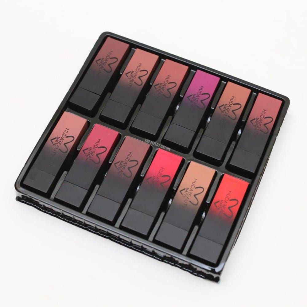 Huda beauty matte LIpstick (Pack of 12)