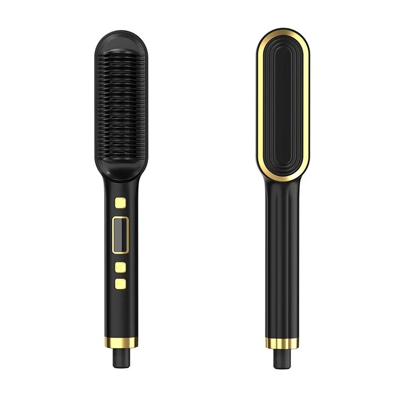 Hair straightener comb