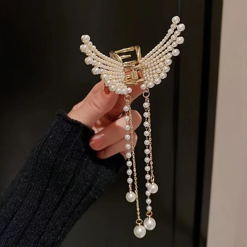 Butterfly design hair claw