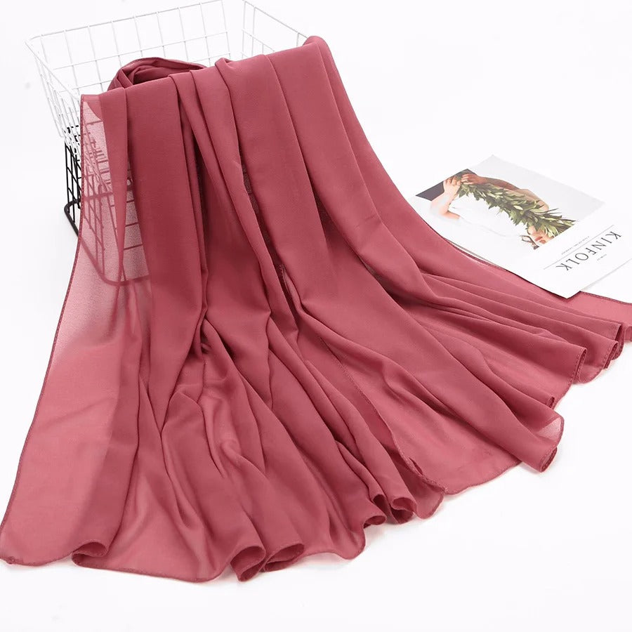 Chiffon plain Stoller (4Pcs)