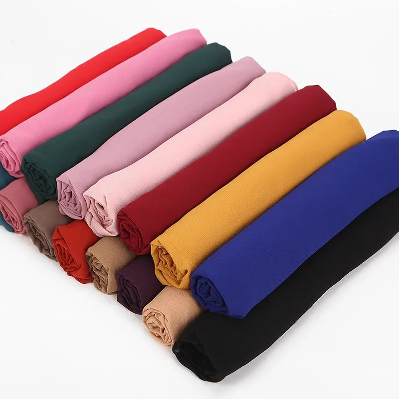 Chiffon plain Stoller (4Pcs)