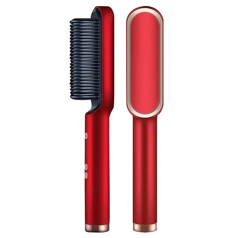 Hair straightener comb